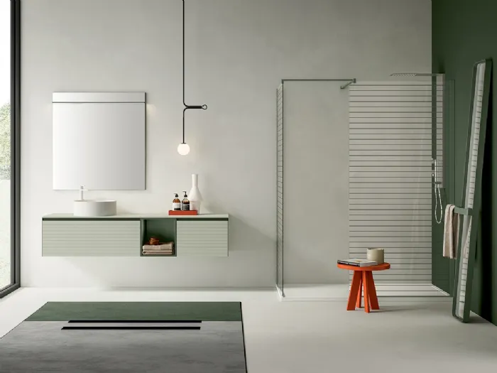 Artesi presenta una delle sue novità 2021: Filo+, la linea di mobili bagno essenziale ed elegante