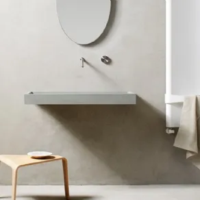 Termoarredo a pannello in alluminio BENT BAGNO By Caleido