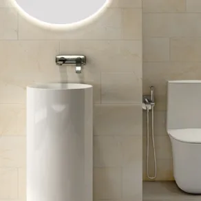 Rivestimento antibatterico effetto marmo CERAMIC TILES SANIT By RAK Ceramics