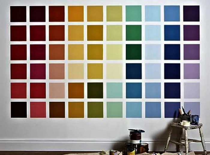 la scelta dei colori delle pareti