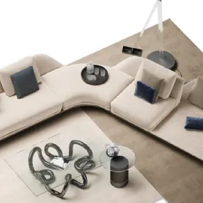 Divano moderno Segno di Reflex, Pininfarina home design