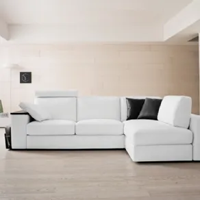 La comodità del divano letto angolare moderno
