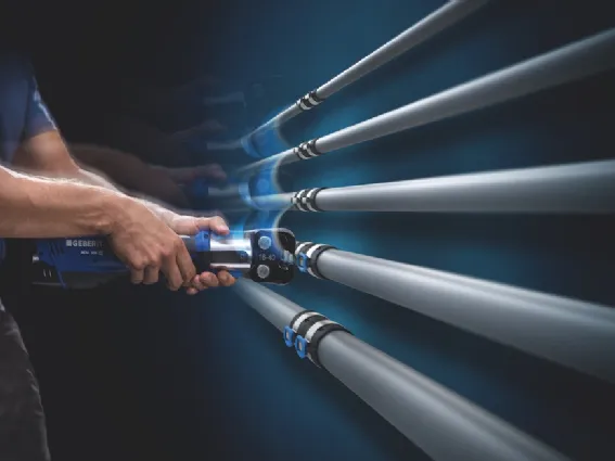 Geberit Flowfit sequenza per utensile