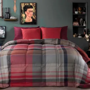 Trapunta con fantasia tartan