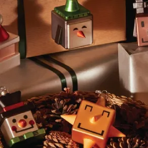 Le originale palle quadrate firmate da Alessi e ispirate ai videogame