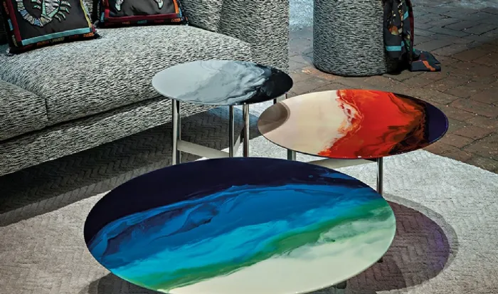 Tavolini Art Glass di Missoni Home - 2021