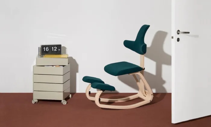 Thatsit balans è una delle sedie ergonomiche di Varier del gruppo Stokke
