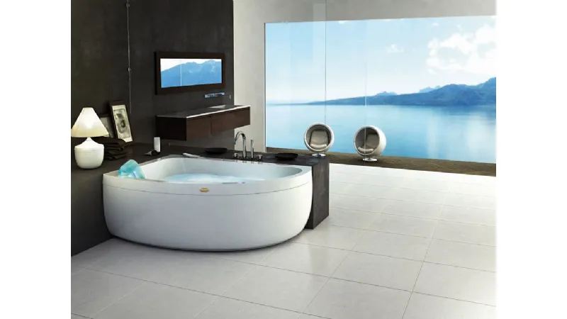Vasca ad angolo jacuzzi corner