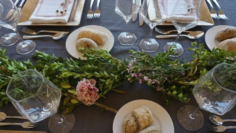 Ghirlanda per centrotavola