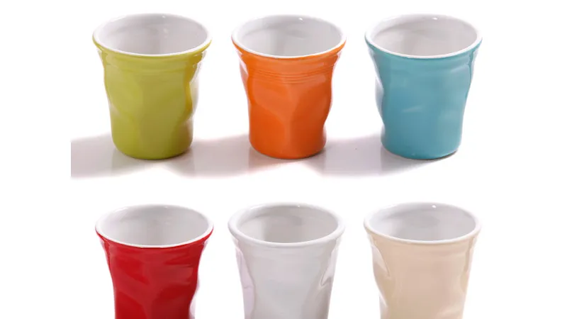 bicchierini colorati finta plastica