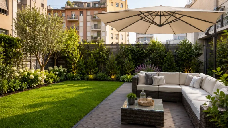 Ombrellone da giardino: protezione dal sole cocente con un tocco di stile