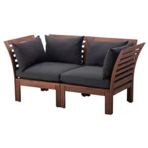 Divano angolare da giardino modello Äpplarö/Hållö di Ikea