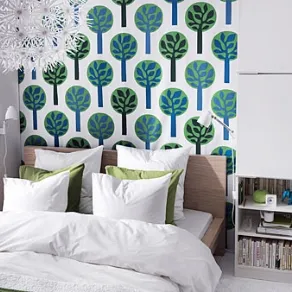 camera da letto country da Ikea