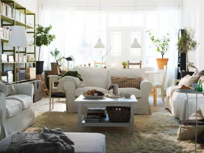 Idee per il soggiorno Ikea catalogo 2012
