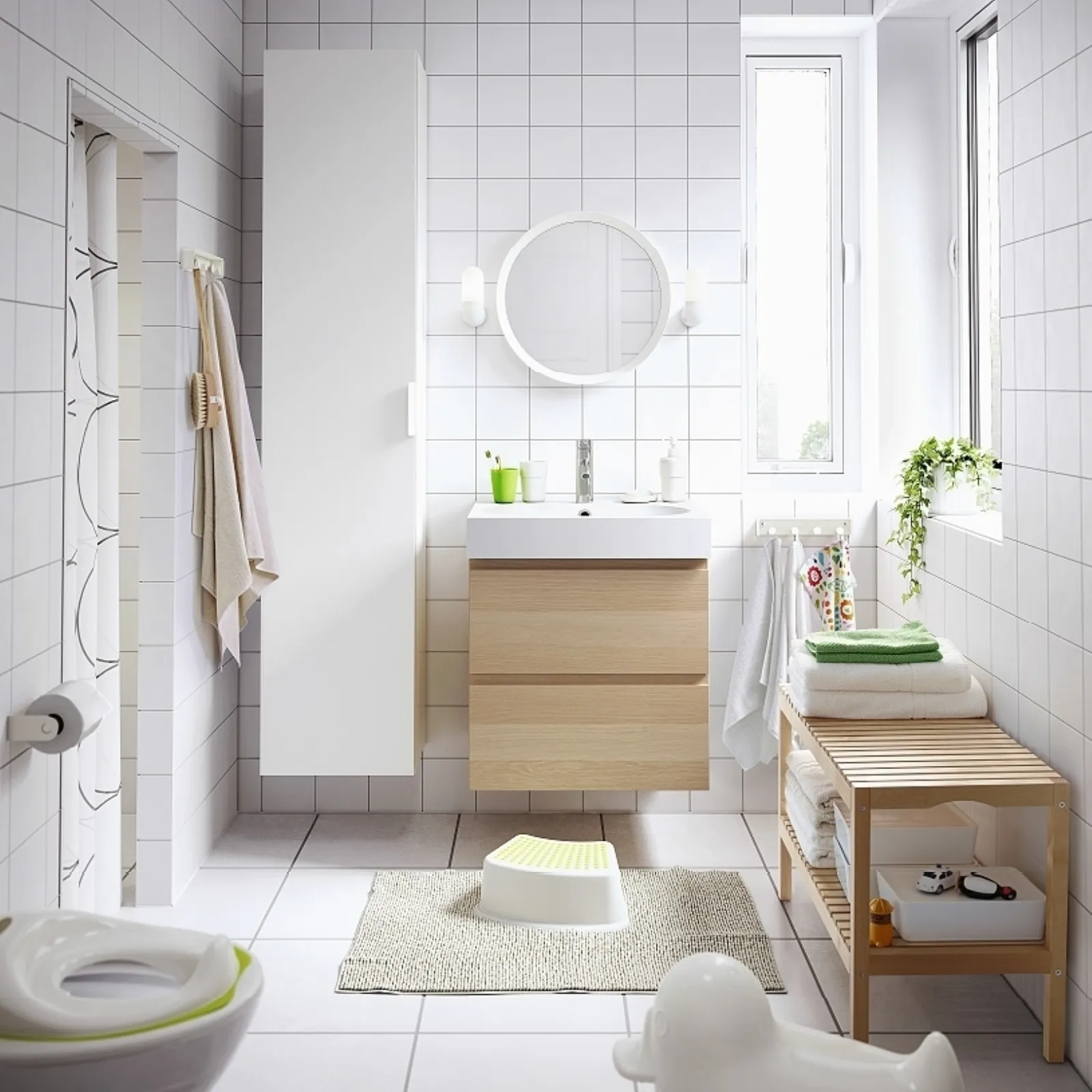 Idee semplici per organizzare lo spazio in bagno - IKEA Svizzera