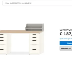 Planner scrivanie Ikea