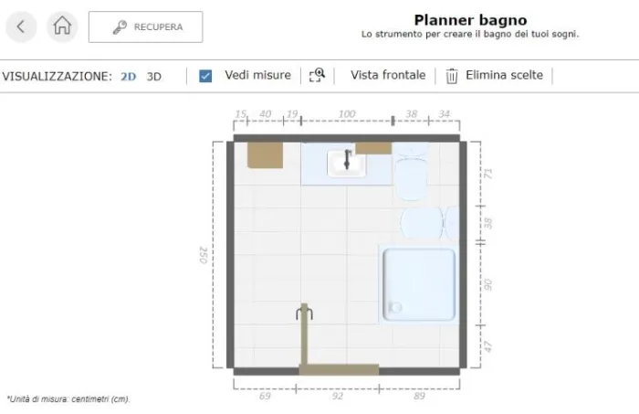 Ikea planner bagno