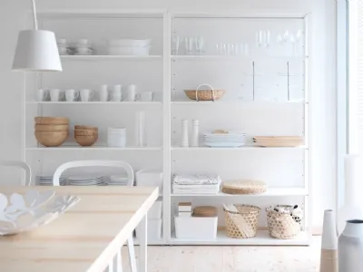 Scaffali in legno Ikea