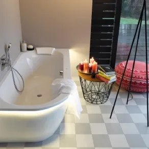La vasca da bagno della nuova collezione Darling New di Duravit