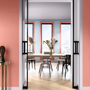 Vibrante e ricca di rosa e di blu è la palette di tendenza Studio Colours 