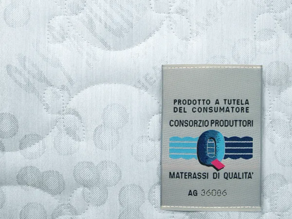 Materasso di qualità garantito dal Consorzio di Produttori.