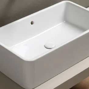 Lavabo da 75 cm in ceramica – Ceramica Cielo