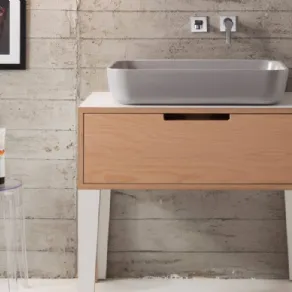 Lavabo Mizu by Scarabeo – 70x45 cm