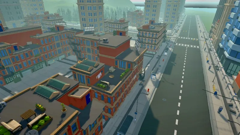 Una veduta di Uttopian, il nuovo metaverso spagnolo