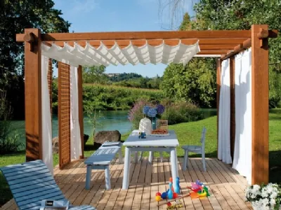 Il gazebo in legno