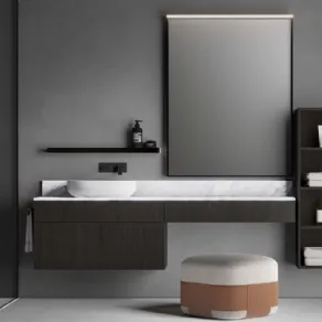 Il minimalismo protagonista con i mobili bagno Dogma by Ideagroup