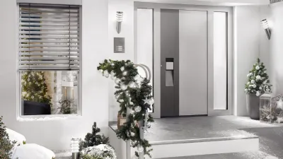 ThermoCarbon, portoncino d'ingresso di Hörmann