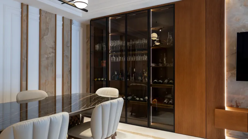 Rigore compositivo e integrazione materica 