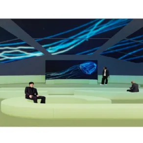 Aurore: la piazza e arena inserita in Euroluce