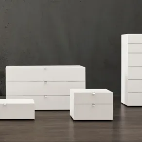 Cassettiera settimino Tetris di Twils modulare in mdf