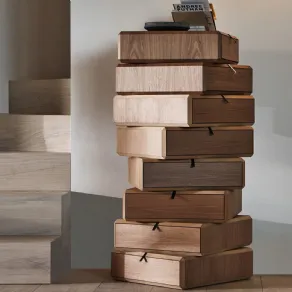 Cassettiera contemporary design Teorema di Molteni