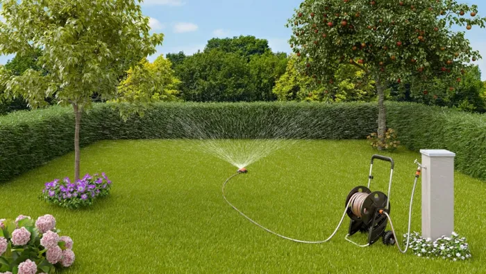 Impianto irrigazione giardino