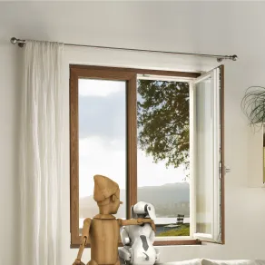 Grandi infissi in pvc e legno