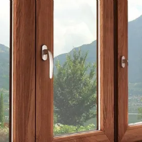 Finestra legno e alluminio realizzata da B&B Porte e infissi