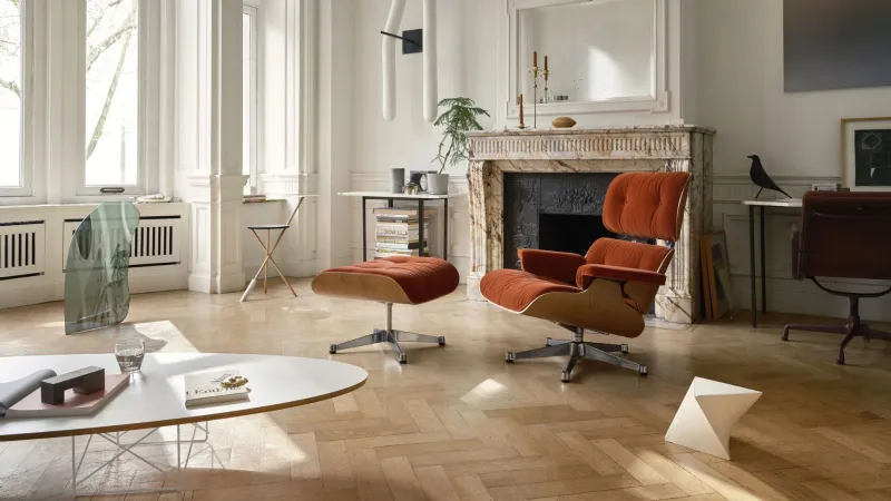 Lounge Chair & Ottoman - Vitra