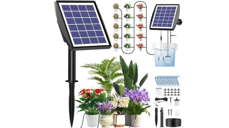 Onherm - Kit irrigazione automatica con pannelli solari