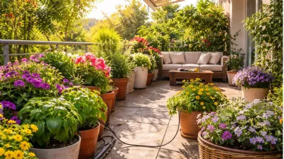 Irrigatori per vasi, per la tenuta del verde sul terrazzo