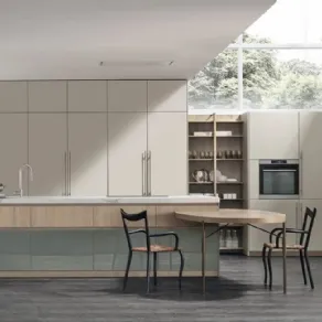 Cucina moderna laccato lucido Color Trend v1 di Stosa