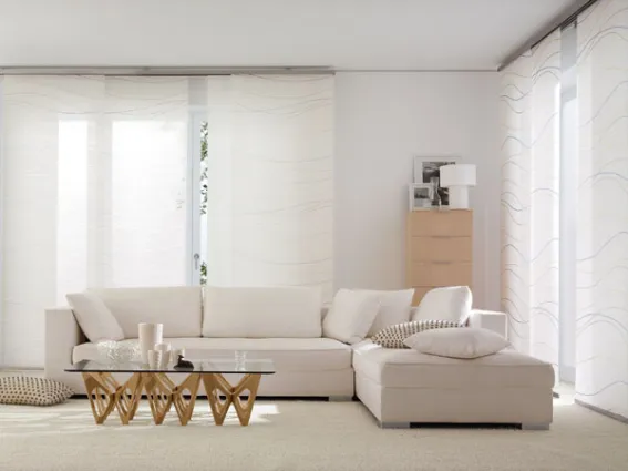 salotto divano panna