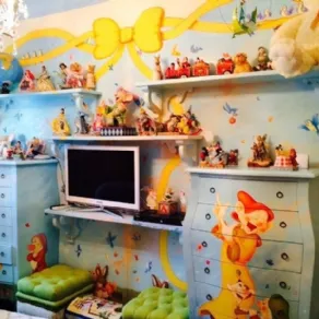 camera decorata per bambini