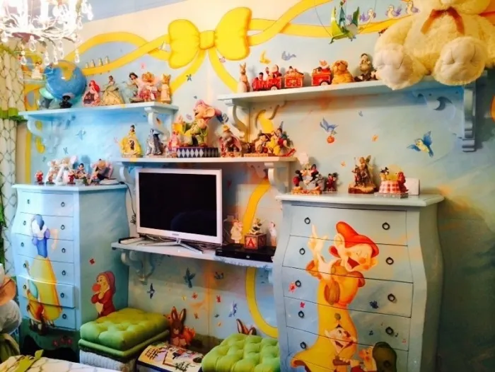 camera decorata per bambini