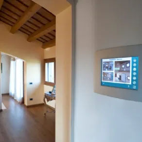 interno con sistema domotico
