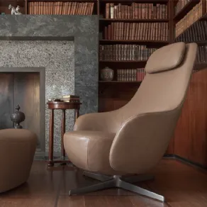 Poltrona Harbor Laidback di B&B Italia per la zona studio