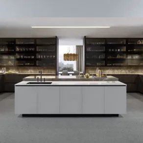 Cucina design minimale Alea di Poliform
