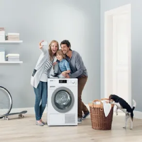 Asciugatrice slim ideale per single, coppie o famiglie non numerose