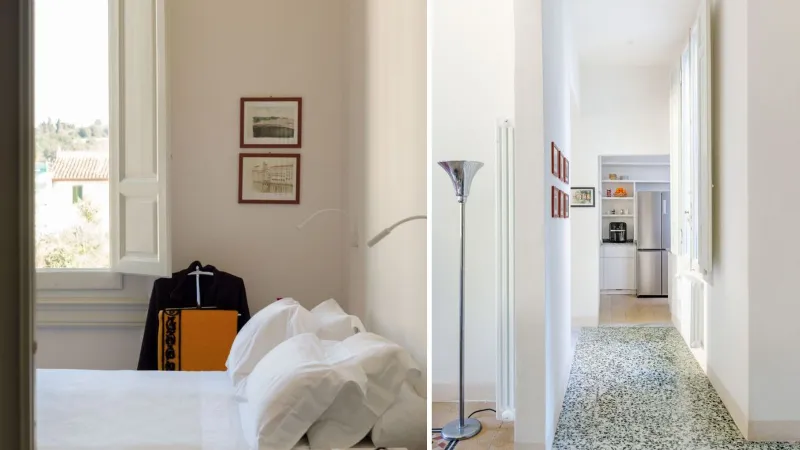 La luce mette in risalto volumi e colori